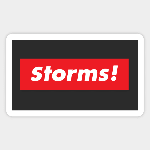 Storms! Magnet by Amagoto